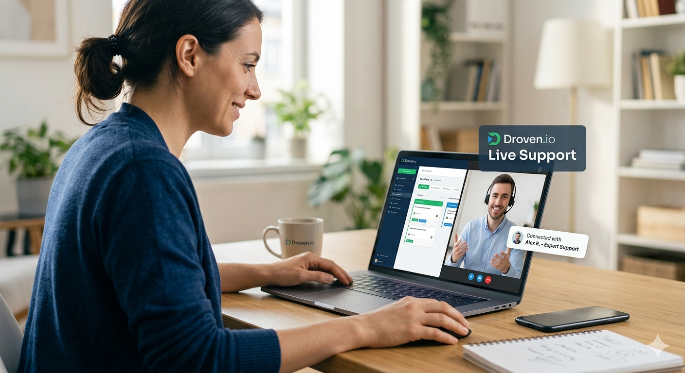 Droven.io Contact Us: Get Fast Support & Expert Help Today