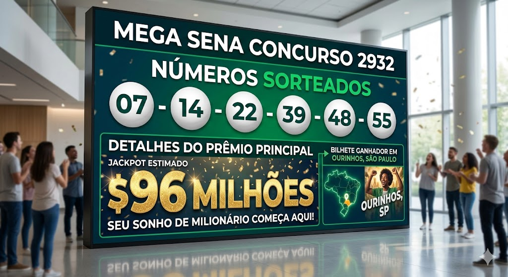 mega sena 2932